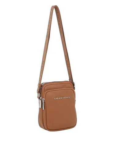 Bolsa Transversal Couro Whisky Pequena 76039.24