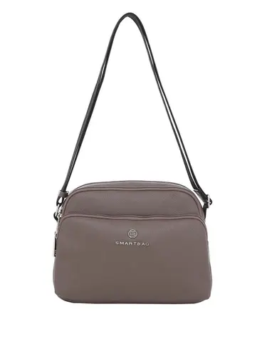 Bolsa Transversal Couro Gray Media 76043.24