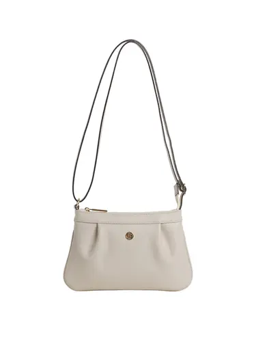 Bolsa Transversal Couro Marfim Pequena 79082.26