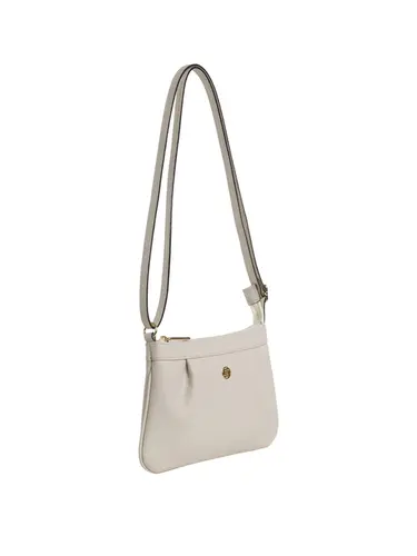 Bolsa Transversal Couro Marfim Pequena 79082.26