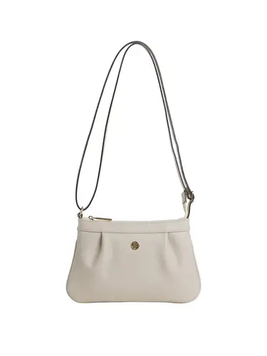 Bolsa Transversal Couro Marfim Pequena 79082.26