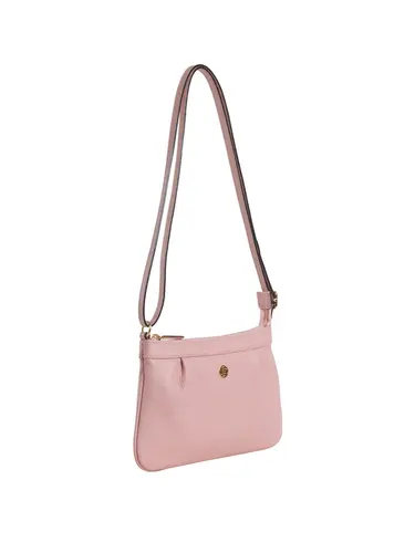 Bolsa Transversal Couro Rosa Pequena 79082.26