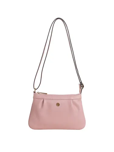 Bolsa Transversal Couro Rosa Pequena 79082.26