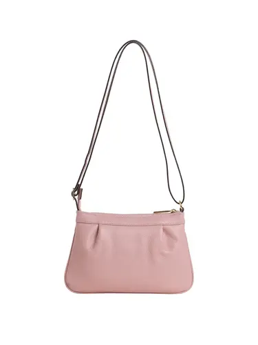 Bolsa Transversal Couro Rosa Pequena 79082.26