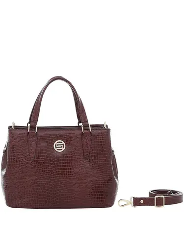 Bolsa Tote Croco Bordo Media 76032.24