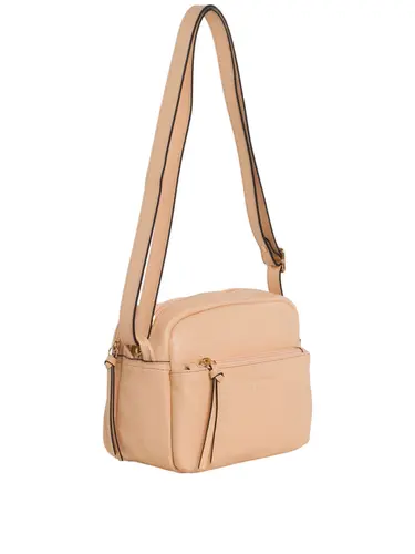 Bolsa Transversal Couro Pessego Media  85209.25