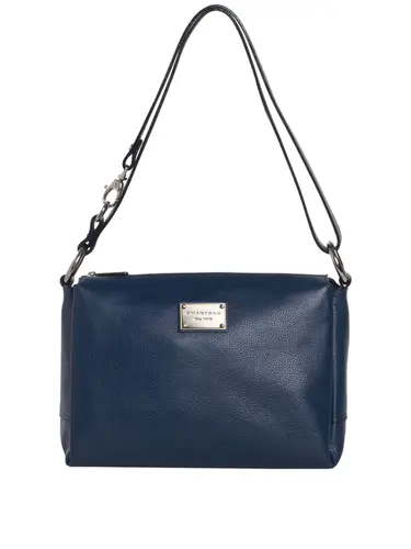 Bolsa Tiracolo Couro Marinho Media - 85216.25