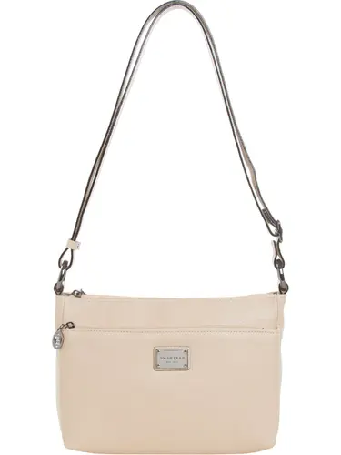 Bolsa Transversal Couro Nude Media 85237.25