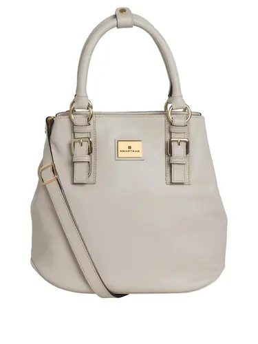 Bolsa Couro Alça de Mao Off White 85238.25