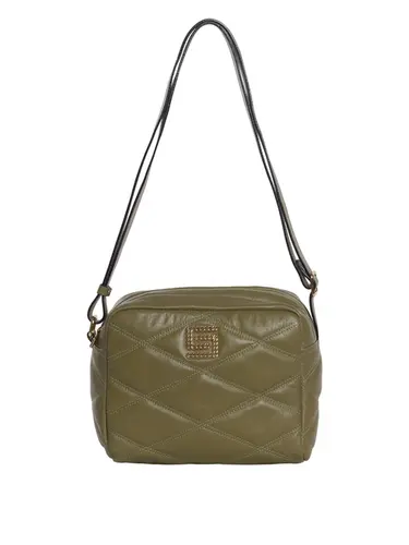Bolsa Transversal Couro Militar Media 85236.25