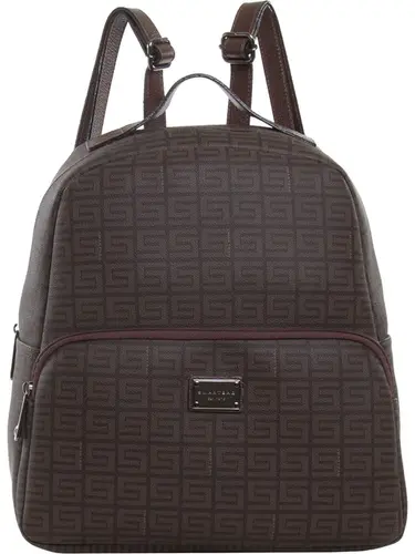 Mochila Monograma Chocolate Media 85003.25