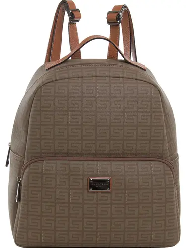Mochila Monograma Caqui/Avela Media 85003.25