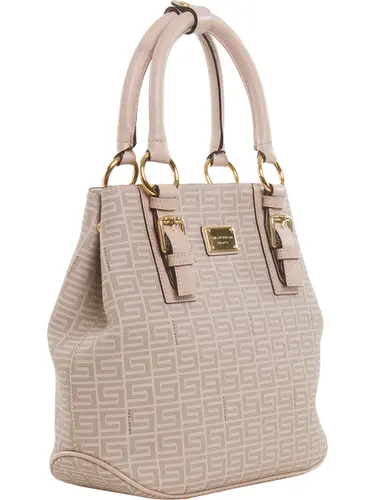 Bolsa Tote Monograma Nude/Bege Media 85005.25