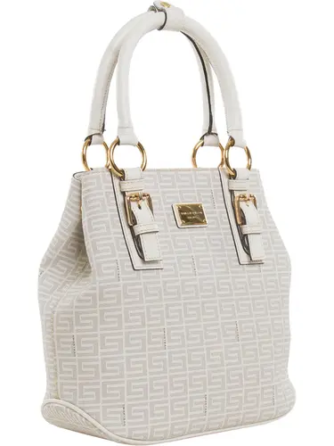 Bolsa Tote Monograma Creme/Off White Media 85005.25