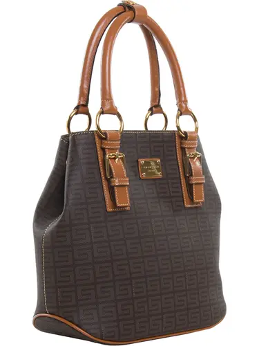 Bolsa Tote Monograma Chocolate/Caramelo Media 85005.25