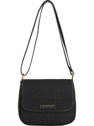 Bolsa Transversal Monograma Preto Media 85008.25