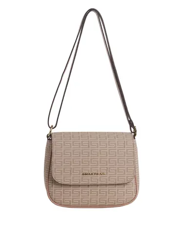 Bolsa Transversal Monograma Nude/Rose Media 85008.25