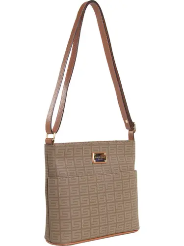 Bolsa Transversal Smartbag Veneza Caqui/Avela 85016.25