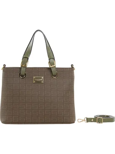 Bolsa Transversal Smartbag Veneza Caqui/Oliva 85019.25