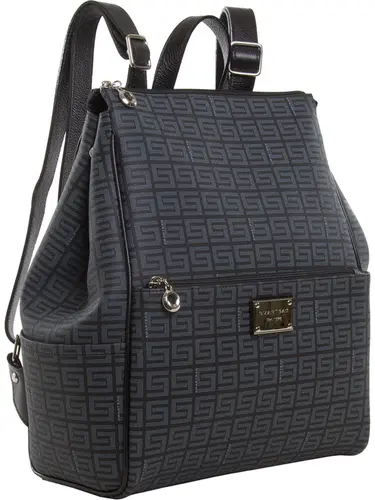 Bolsa Mochila Veneza Preto Grande 85025.25