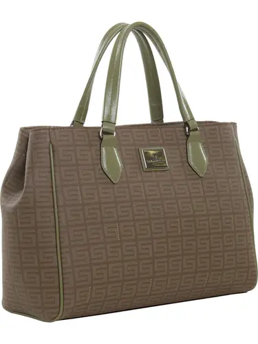 Bolsa Tiracolo Smartbag Veneza Caqui/Oliva Grande 85023.25