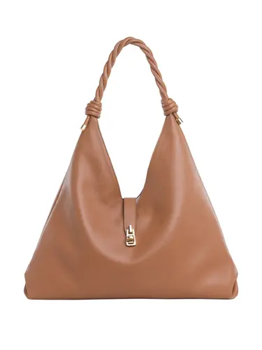 Bolsa Hobo Couro Caramelo Grande 70018.26