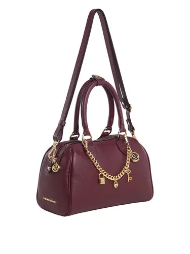 Bolsa Transversal Couro Bordo Medio 70007.26