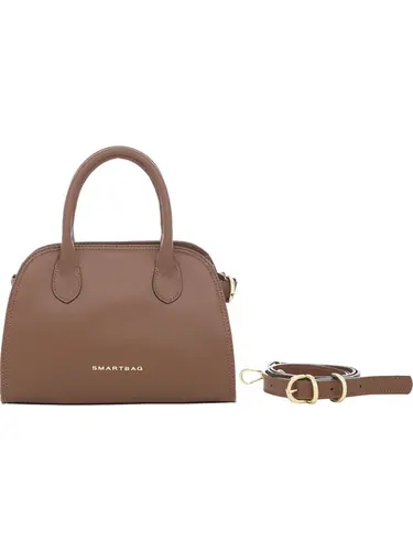 Bolsa de Mão Smartbag  Couro Canela Media 78009.25