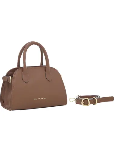 Bolsa de Mão Smartbag  Couro Canela Media 78009.25
