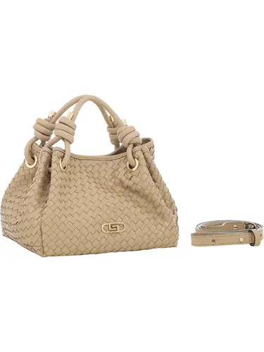 Bolsa Mao Couro Tresse Blush Media 78014.25