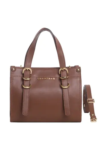 Bolsa Tote Couro Canela Media 78035.25
