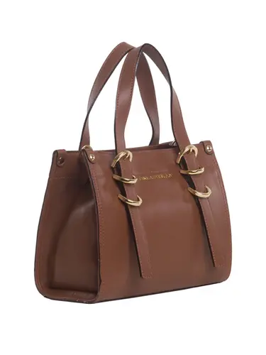 Bolsa Tote Couro Canela Media 78035.25