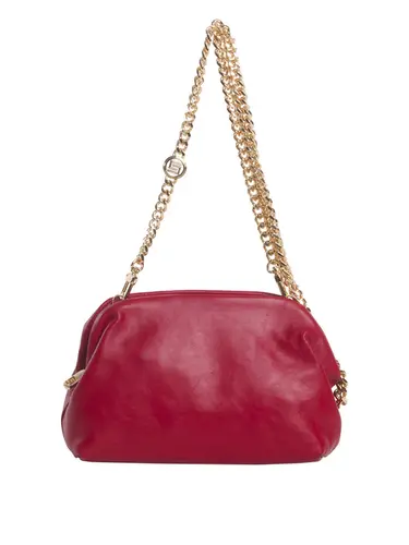 Bolsa Tiracolo Couro Cereja Pequena 78002.25