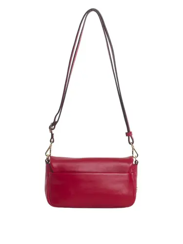 Bolsa Tiracolo Couro Cereja Media 78005.25