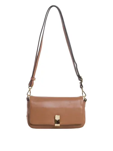 Bolsa Tiracolo Couro Caramelo Media 78005.25