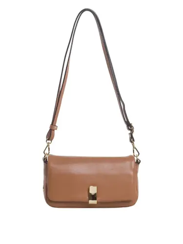 Bolsa Tiracolo Couro Caramelo Media 78005.25