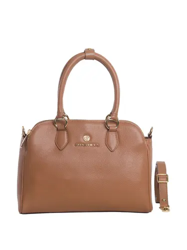Bolsa Transversal Couro Caramelo Media 78007.25