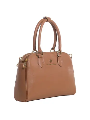 Bolsa Transversal Couro Caramelo Media 78007.25