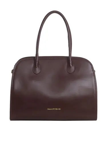 Bolsa Mão Smartbag Couro Chocolate  Media 78010.25