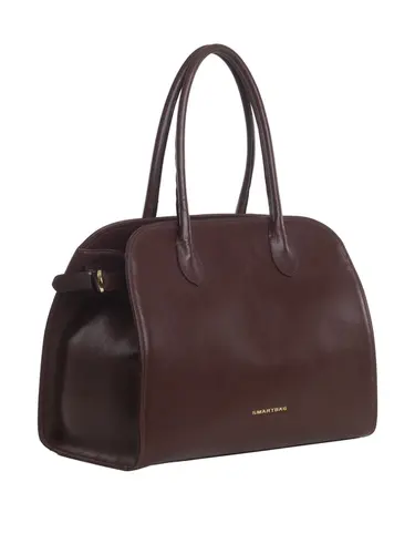 Bolsa Mão Smartbag Couro Chocolate  Media 78010.25