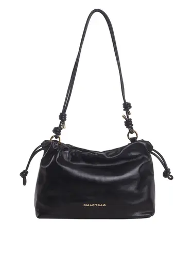 Bolsa Tiracolo Couro Preto Pequena 78017.25
