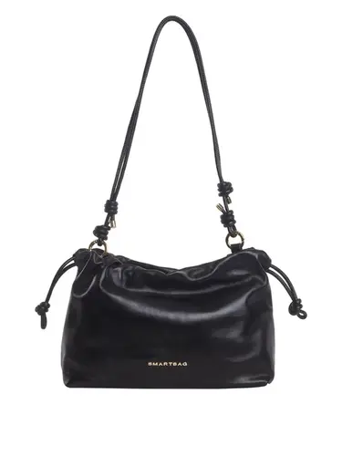 Bolsa Tiracolo Couro Preto Pequena 78017.25