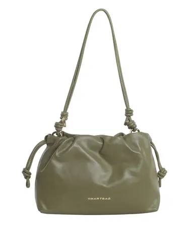 Bolsa Tiracolo Couro Oliva Pequena 78017.25