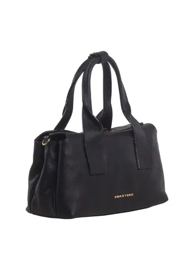 Bolsa de Mao Smartbag  Couro Preto Media 78023.25