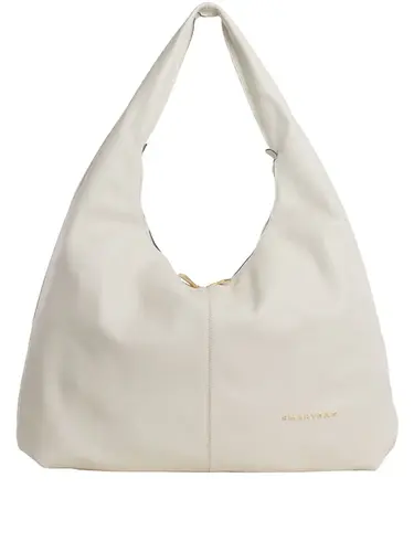 Bolsa Hobo Couro Marfim Grande 78026.25