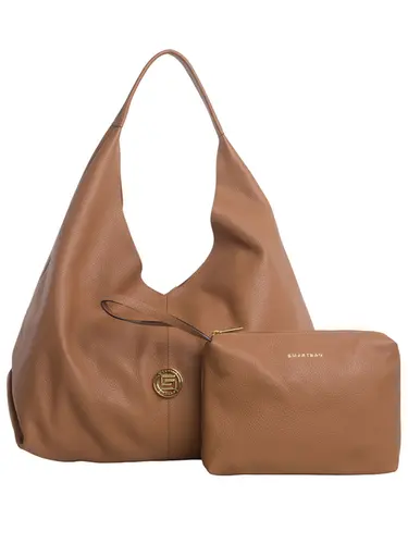Bolsa Hobo Couro Caramelo Grande 78028.25