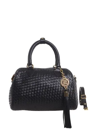 Bolsa Tote Couro Tresse Preto Media 78031.25