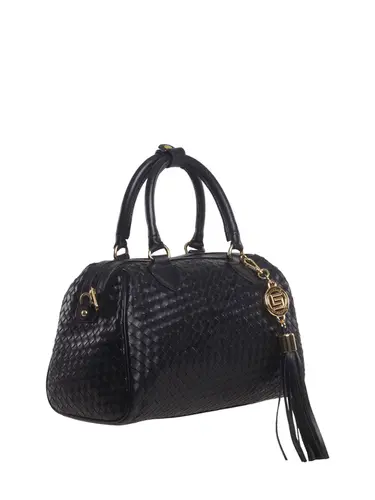 Bolsa Tote Couro Tresse Preto Media 78031.25