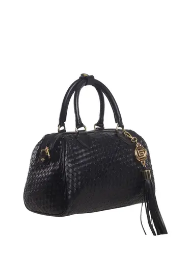 Bolsa Tote Couro Tresse Preto Media 78031.25