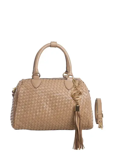 Bolsa Tote Couro Tresse Blush Media 78031.25